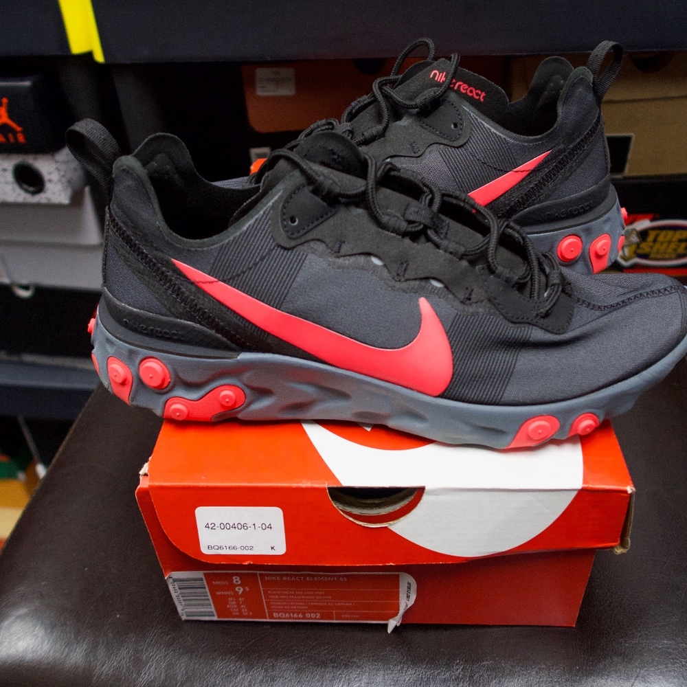 Nike React Element 55 Size 8 Og Retro Vtg Vintage - image 2
